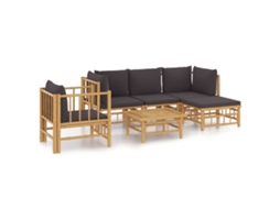Garden Lounge Set, Garden Lounge Sets Vidaxl Marrom Bambu (n/a)