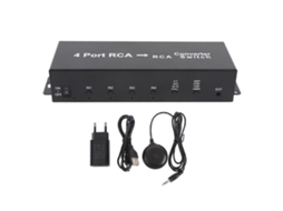 Aetheria comutador Av 4 Portas Interface Multimídia Alta Definição 1080p Suporta Vhs Dvd Player Plug Eu