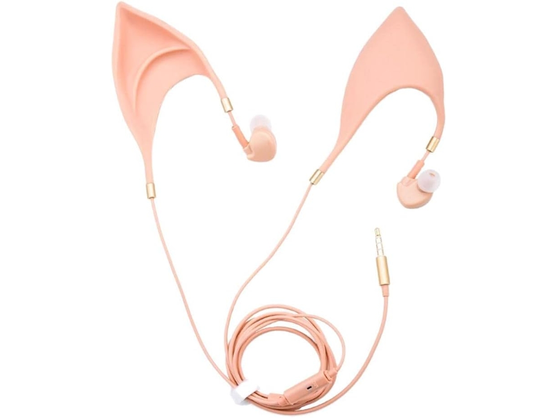 Fones De Ouvido Com Fio Elf 3,5 Mm, Intra-auriculares Fio, Para