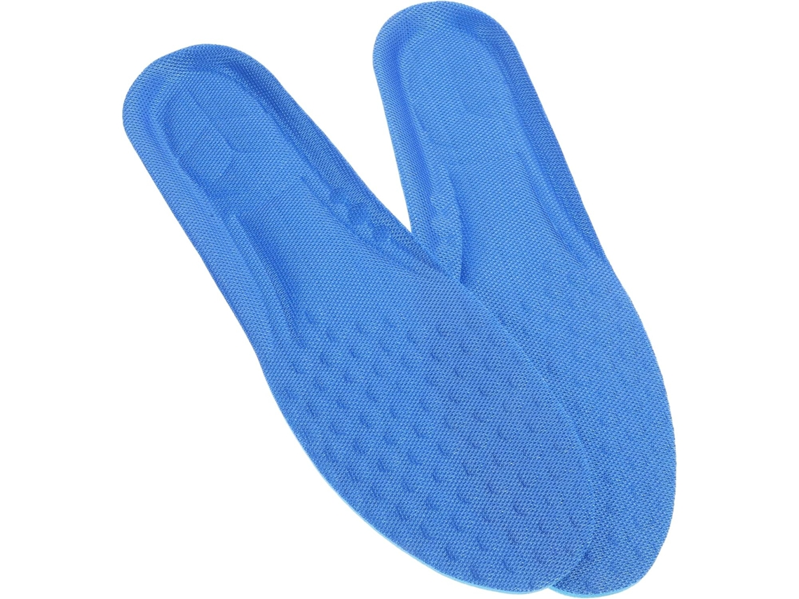 Galpada Conjunto De 3 Pares Palmilhas, Em Algodão E Malha, Para Tênis De Basquete, Com Suporte E Absorção De Impacto