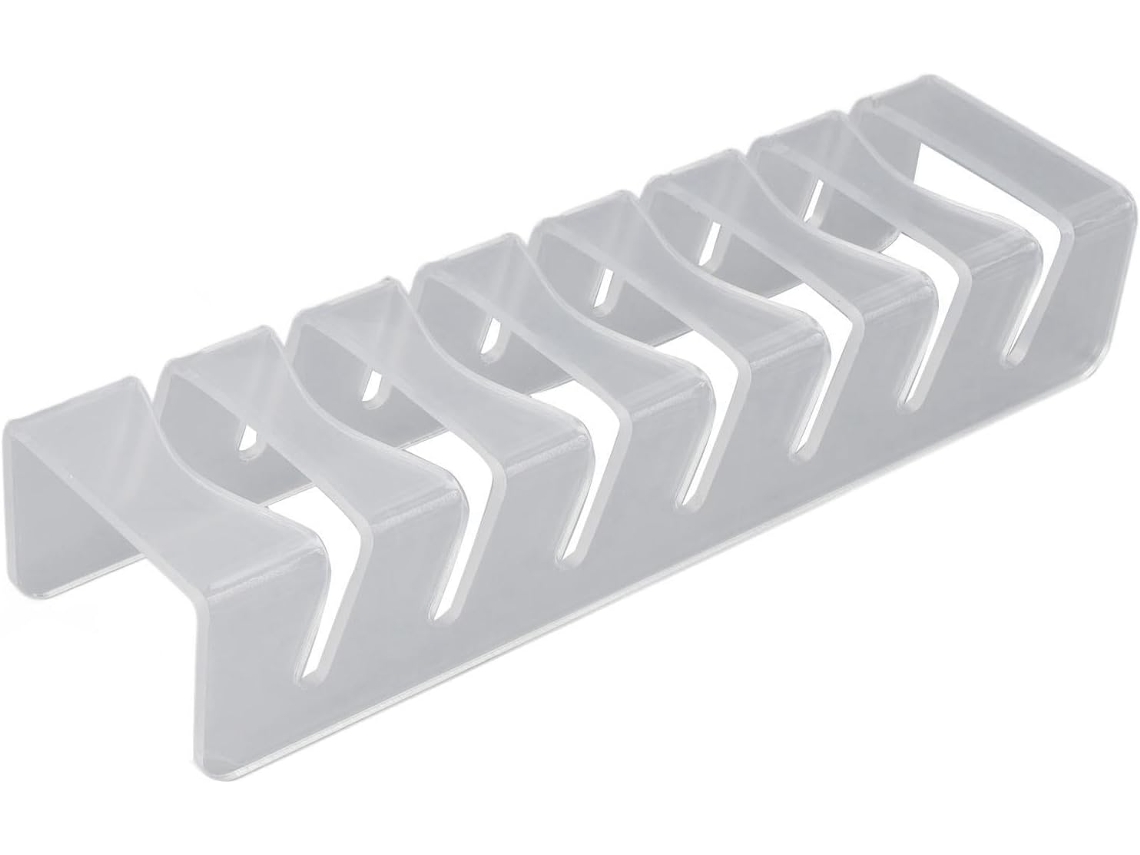 Organisateur De Casquettes Acrylique, Support De Rangement Transparent Pour 7 Casquettes, Solution Gain De