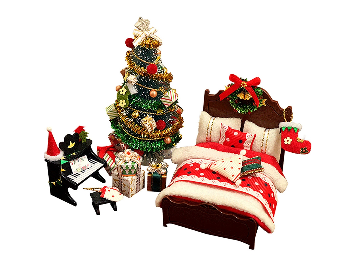 Kit Casinha de Boneca 3d LAXISCREED Natal