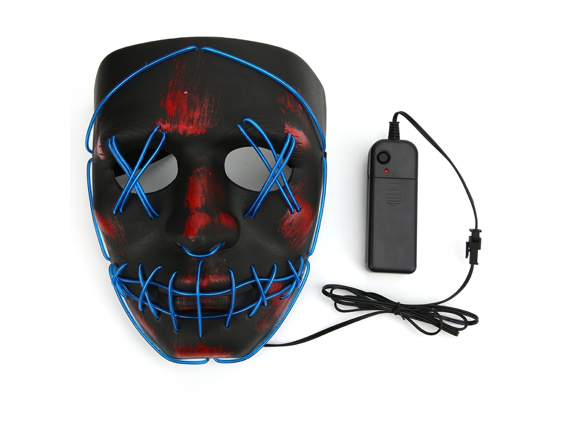 Laxiscreed Máscara Horror Rabbit Para Cosplay Adulto, Ideal Para Carnaval E Halloween Assustador