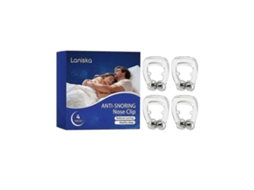 Dispositivos Antirronco, Kit Com 4 Unidades, Clipe Nasal Magnético De Silicone Para Parar De Roncar - Sono Silencioso, Auxílio Profissional Para