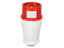 Tomada Industrial LAXISCREED 5pin 16a Ip44 Vermelha