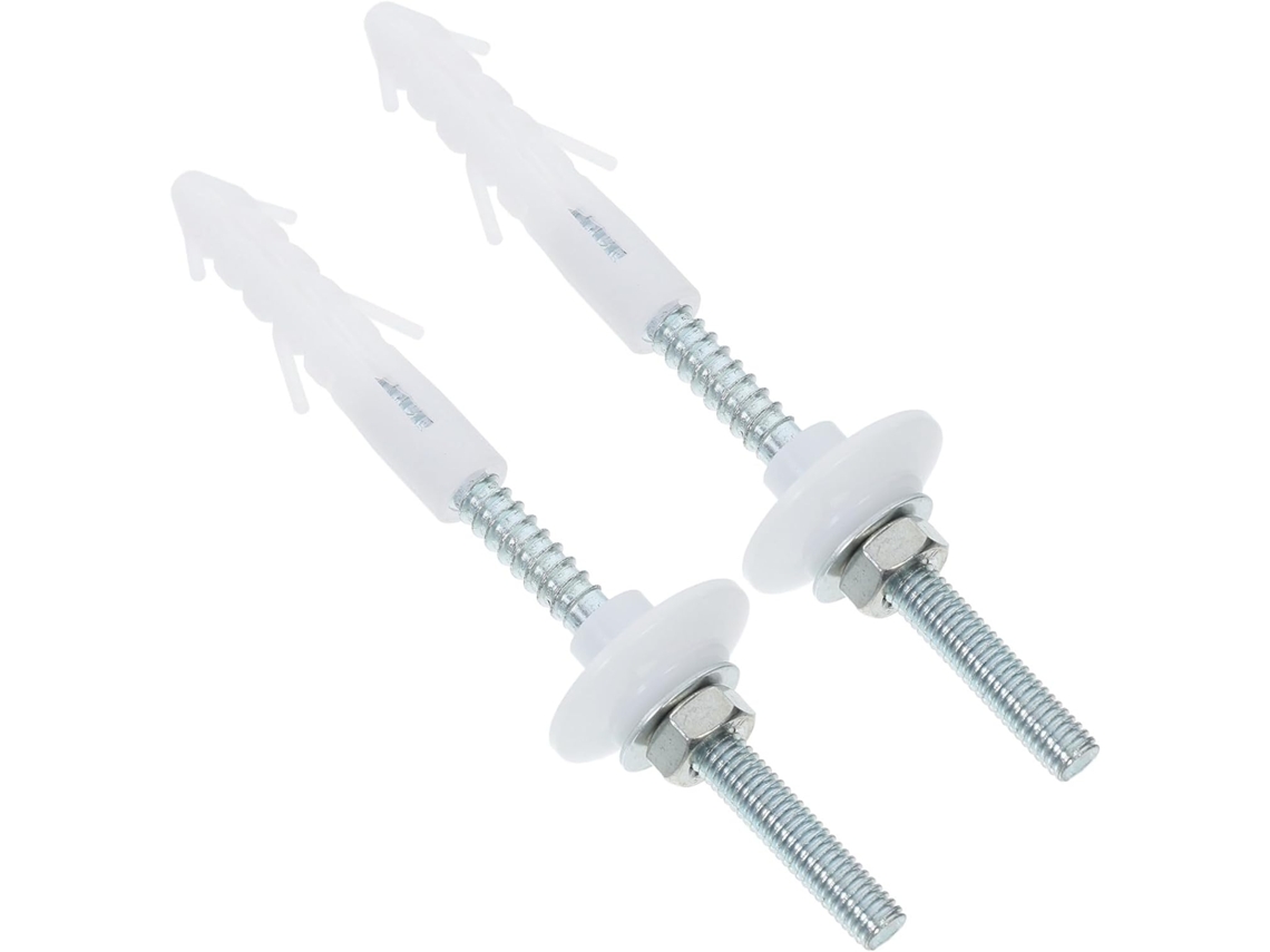 Kit De Instalação Lavatório Parede Tehaux Com Parafusos E Acessórios Universais Para Banheiro