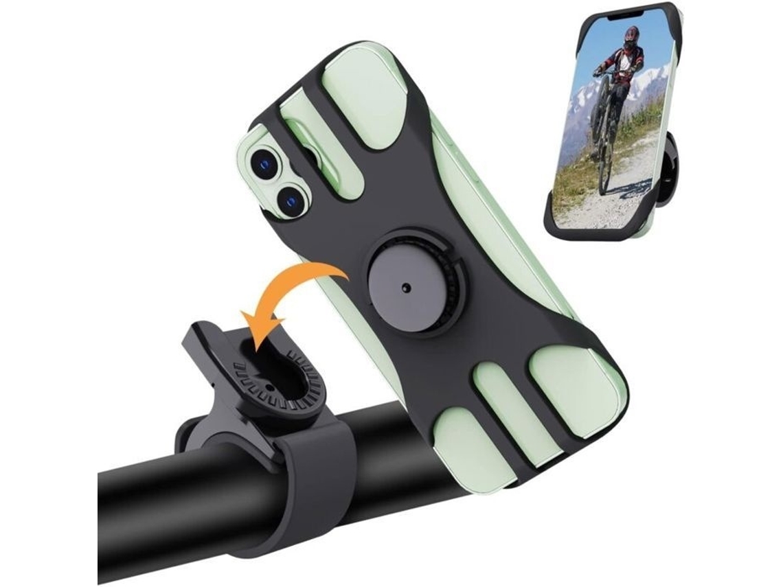 Lurelia Suporte Para Telemóvel De Bicicleta, Ajustável