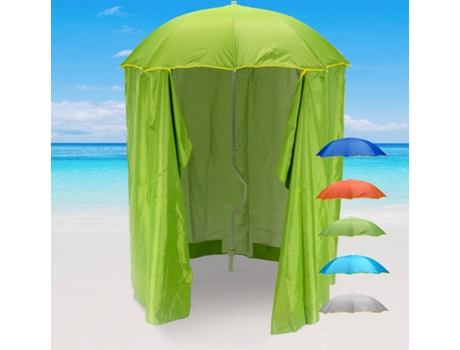 Guarda-sol GIRAFACILE Zeus (Verde - 200 cm)