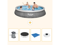Bestway Piscina Bestway Fast Set Redonda - 396x84 Cm - 5-peças S248