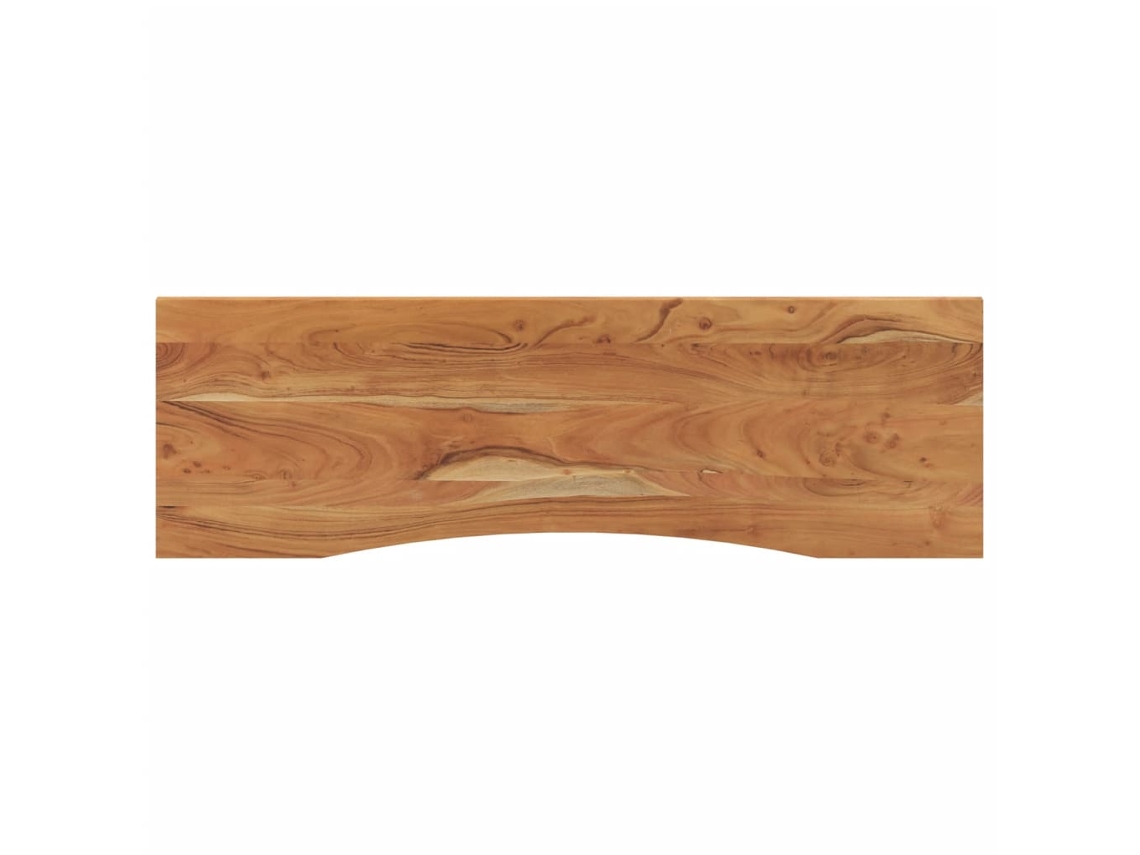 Desk Top, Desk Tops Vidaxl Marrom Madeira De Acácia (140 X 50 X 2.5 Cm)