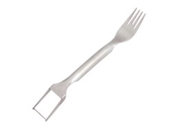 Fatiador De Melancia 2 Em 1 Com Garfo De Aço Inoxidável Para Cozinha Everley891