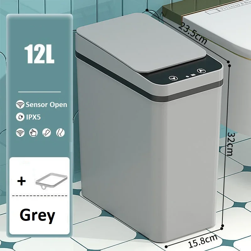 Lixeira MDUG, 7l, bateria