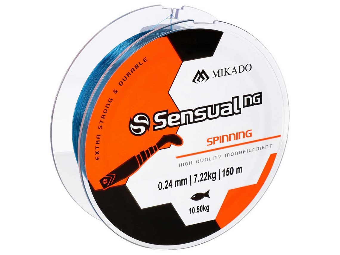 Monofilamento Sensual Ng Spinning 150 M Azul 0.300 Mmmikado