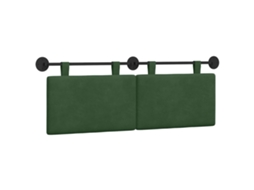 Conjunto 1 Cabeceira Suspensa Vidaxl Verde Cordão (150 X 55 X 5 Cm)