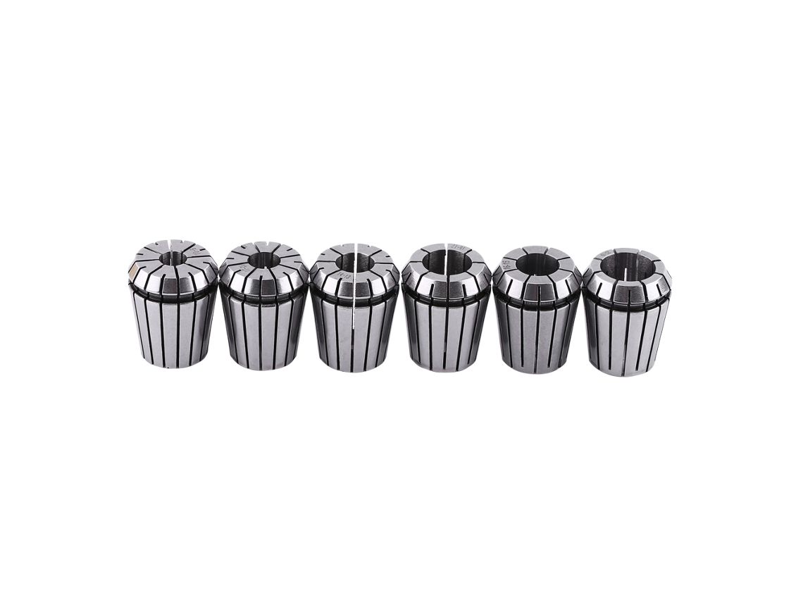 Conjunto De 6 Colares Er32 Da Laxiscreed Para Máquinas Cnc E Fresadoras.