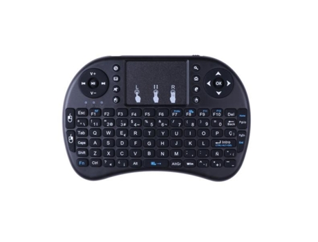 Teclado sem Fios  RM40RFT 2.4 GHz Preto