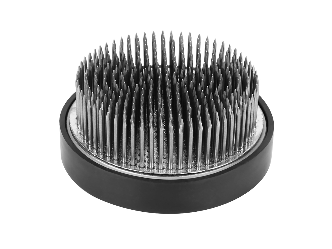 Kenzan Ikebana Aço Inox Redondo 74mm Para Decoração Flores