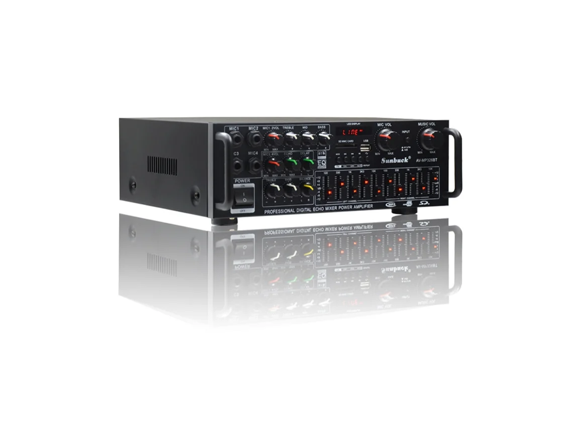 Amplificador WEIMAI 2000 W Hifi 326Bt 12V/220V