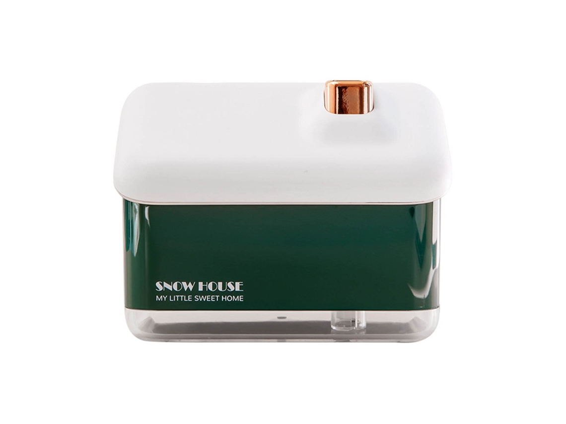 Snow House Mini Usb Cool Mist Humidifier Com Luz Noturna Para Sala De Estar E Quarto Ehstmind (branco)