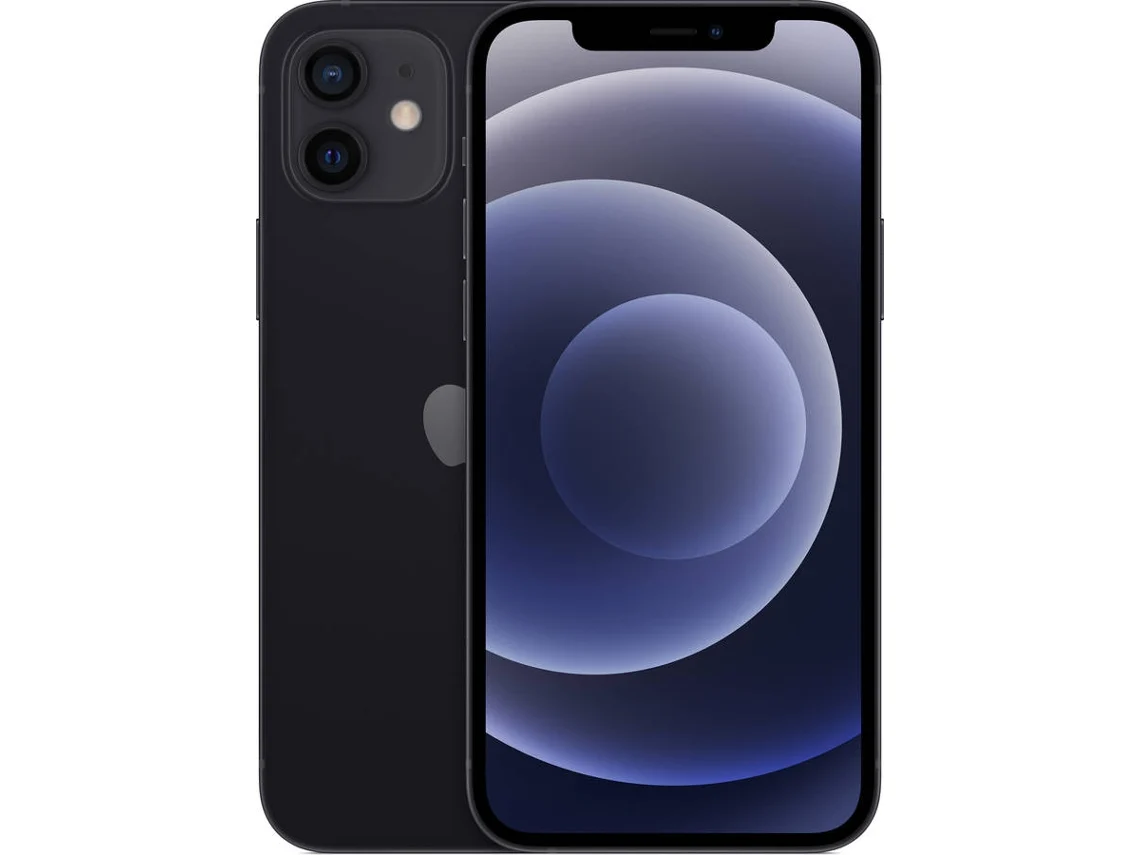 iPhone 12 APPLE (6.1'' - 256 GB - Preto)