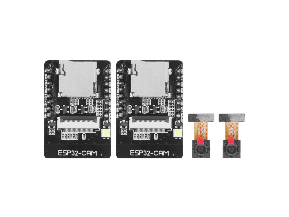 Módulo de Desenvolvimento Esp32 Cam com Wifi e Bluetooth Placa de Câmera Componentes Eletrônicos 2pcs