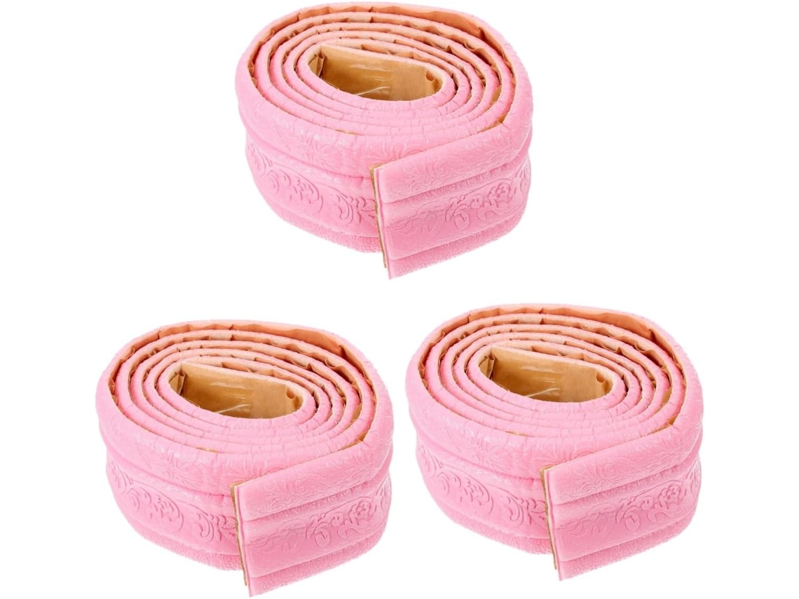 Kit Com 3 Tiras De Calafetagem Flexíveis Para Acabamentos E Molduras De Teto.