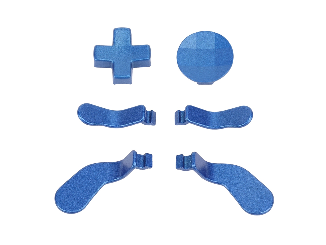 Aetheria 6 Peças Paletas e Crucetas Metal para Controle Sem Fio Elite Series 2 Azul Kit de Reparo