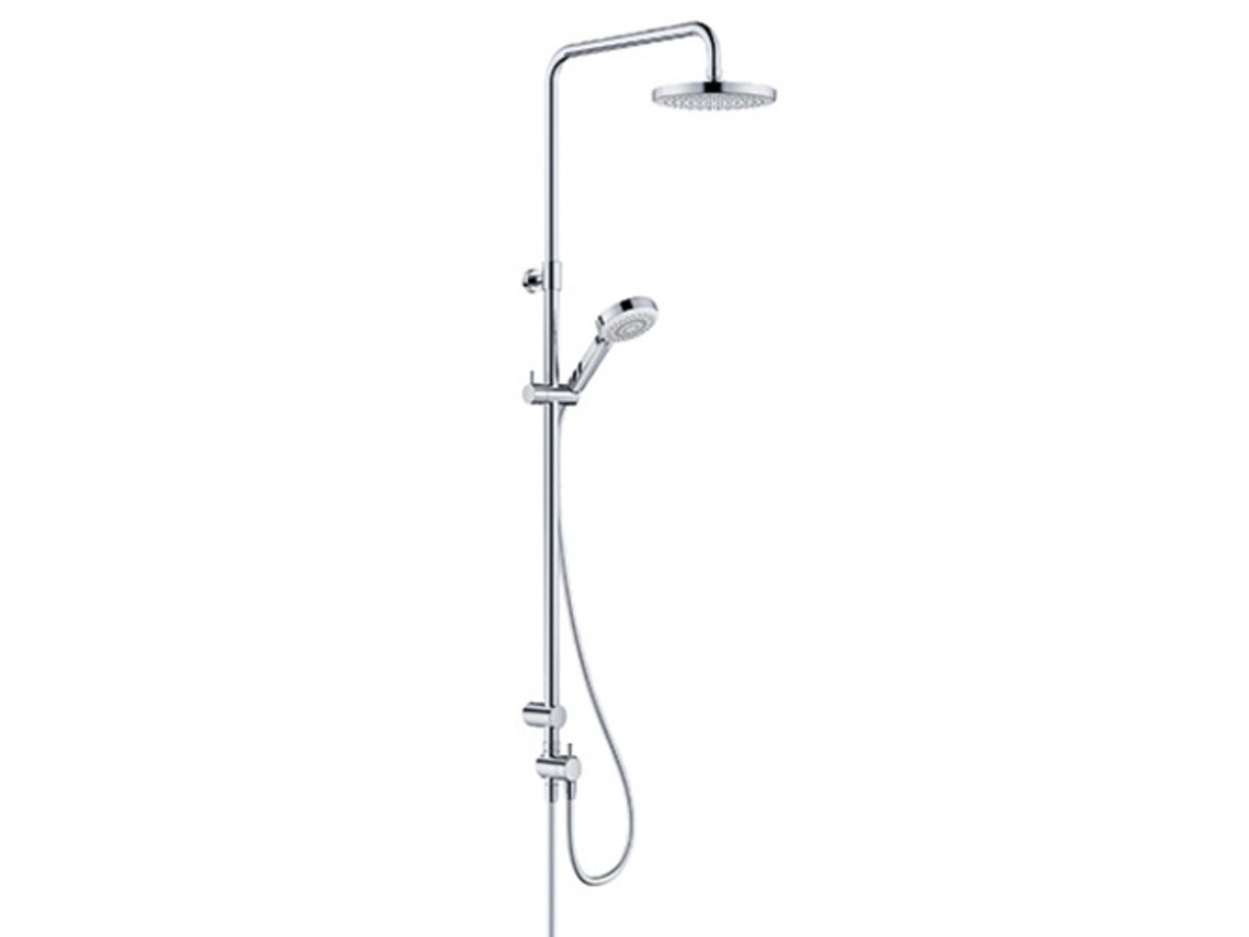 Sistema De Duche Duplo Kludi De Mergulho, Limpeza Rápida De Calcário, Válvula Deslizante Ajustável, Cromo, 6808005 00