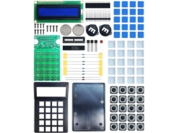 Kit de Montagem Eletrônica "faça Você Mesmo" com Calculadora Lcd1062 para Alunos do Ensino Fundamental Ii e Ensino Médio SFUSHOS
