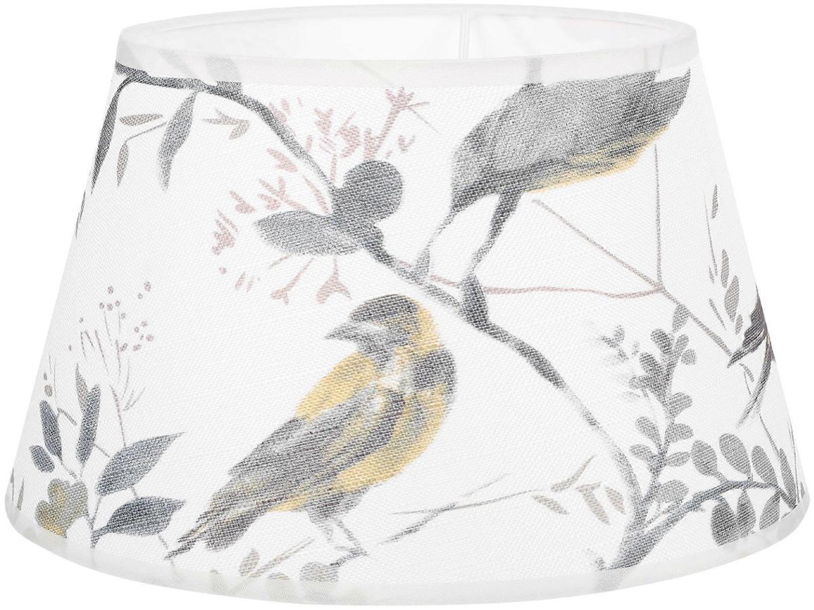 Lurelia Abajur Modern Zen Tissue, para castiçal de mesa, soquete E27, 22x22x17 cm