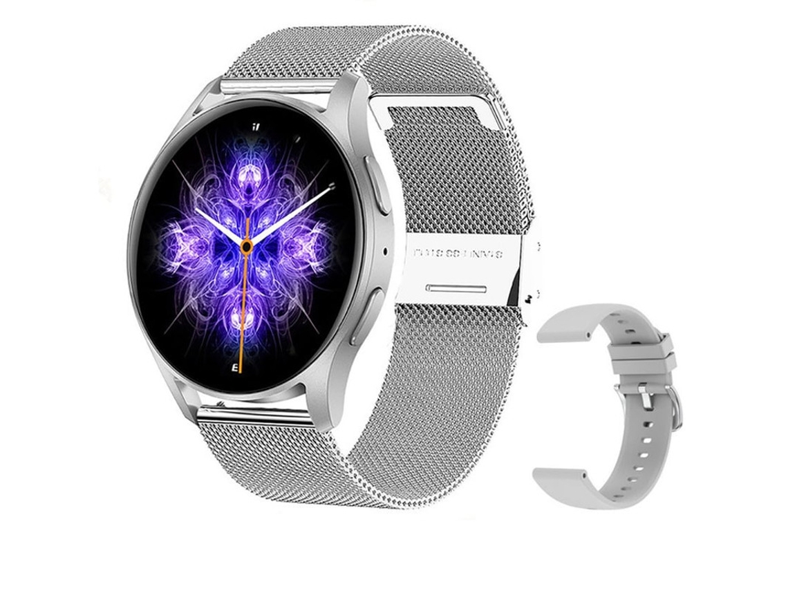 Smartwatch Yizhood Ecrã Hd De 1.28 Prateado