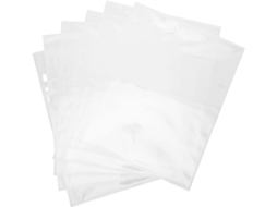 30 Folhas De Capas Transparentes Para Fotos, Ideais Para Álbuns, Pastas E Fichários. Feitas Em Mater Gokoco