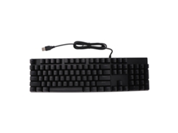Lurelia Teclado Usb, Com Fio, 104 Teclas, Ergonómico, Mecânico, Rgb, Gaming, Antirriscos