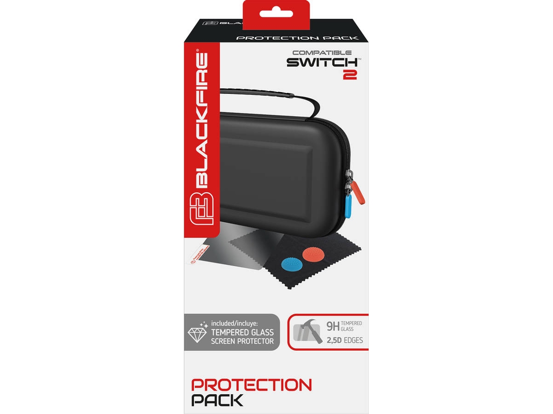 Kit 5 em 1 BLACKFIRE Nintendo Switch 2 Fresh Travel