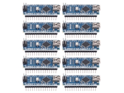 Veloriskku-10 Peças Placa De Controlador Micro Atmega328p Módulo 5v 16m Para Arduino
