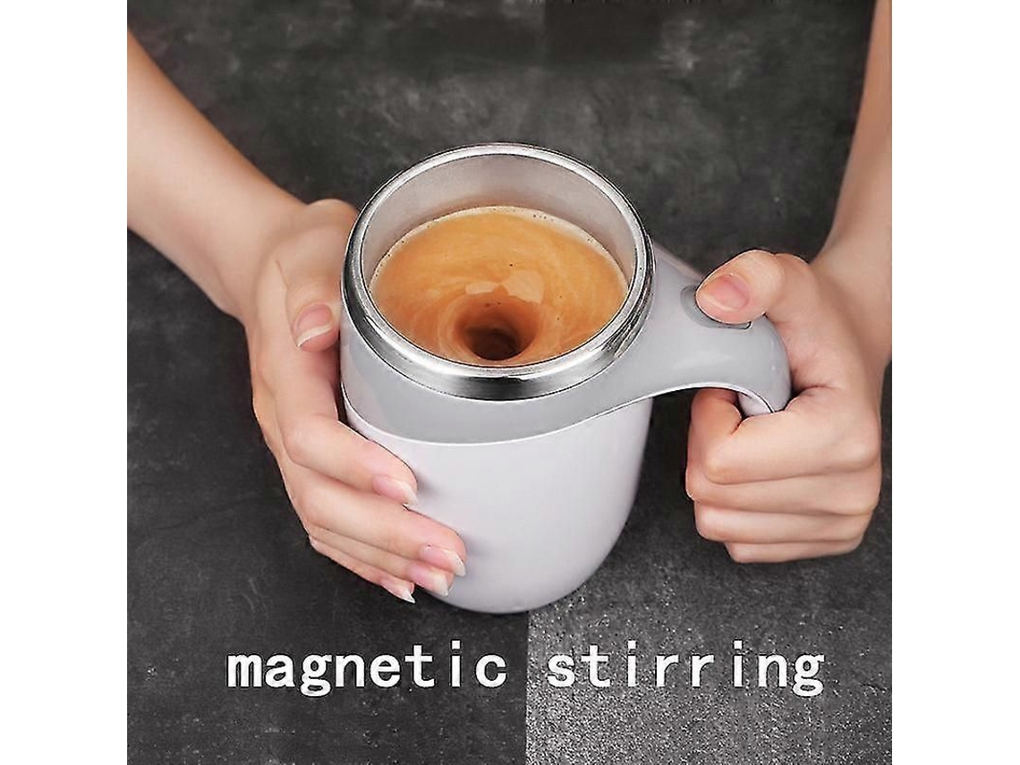 Caneca Magnética Automática Com Misturador Automático, Em Aço Inoxidável, Para Misturar Café Com Controle De Temperatura, Liquidificador Intelige