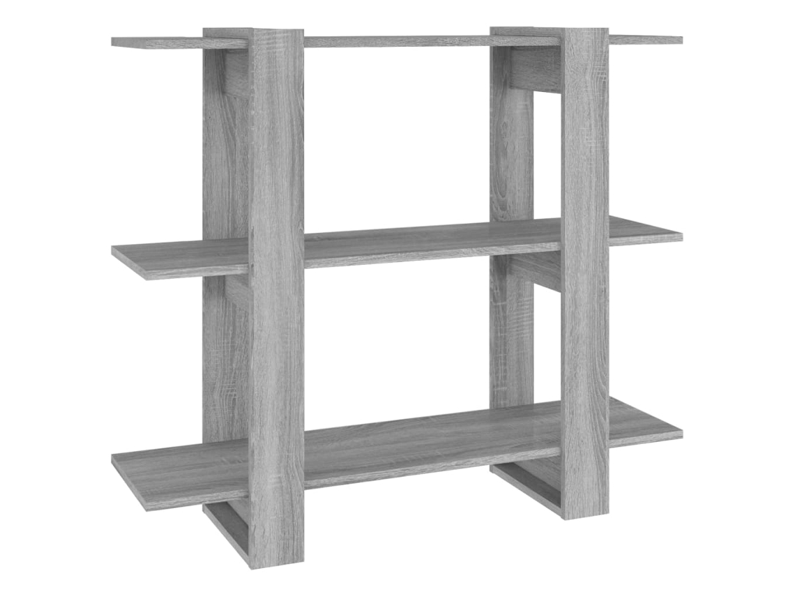 Prateleira/divisória 100x30x87 cm Cor Sonoma Cinza MAISON EXCLUSIVE