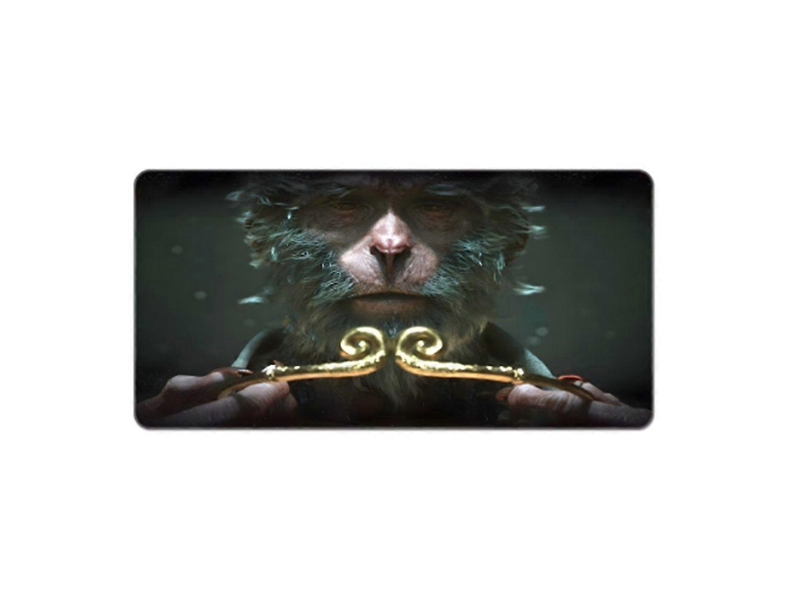 Mousepad Gamer Black Myth Tapete De Mesa Grande Antiderrapante Em Borracha Para Jogadores E Escritório Brilvibera