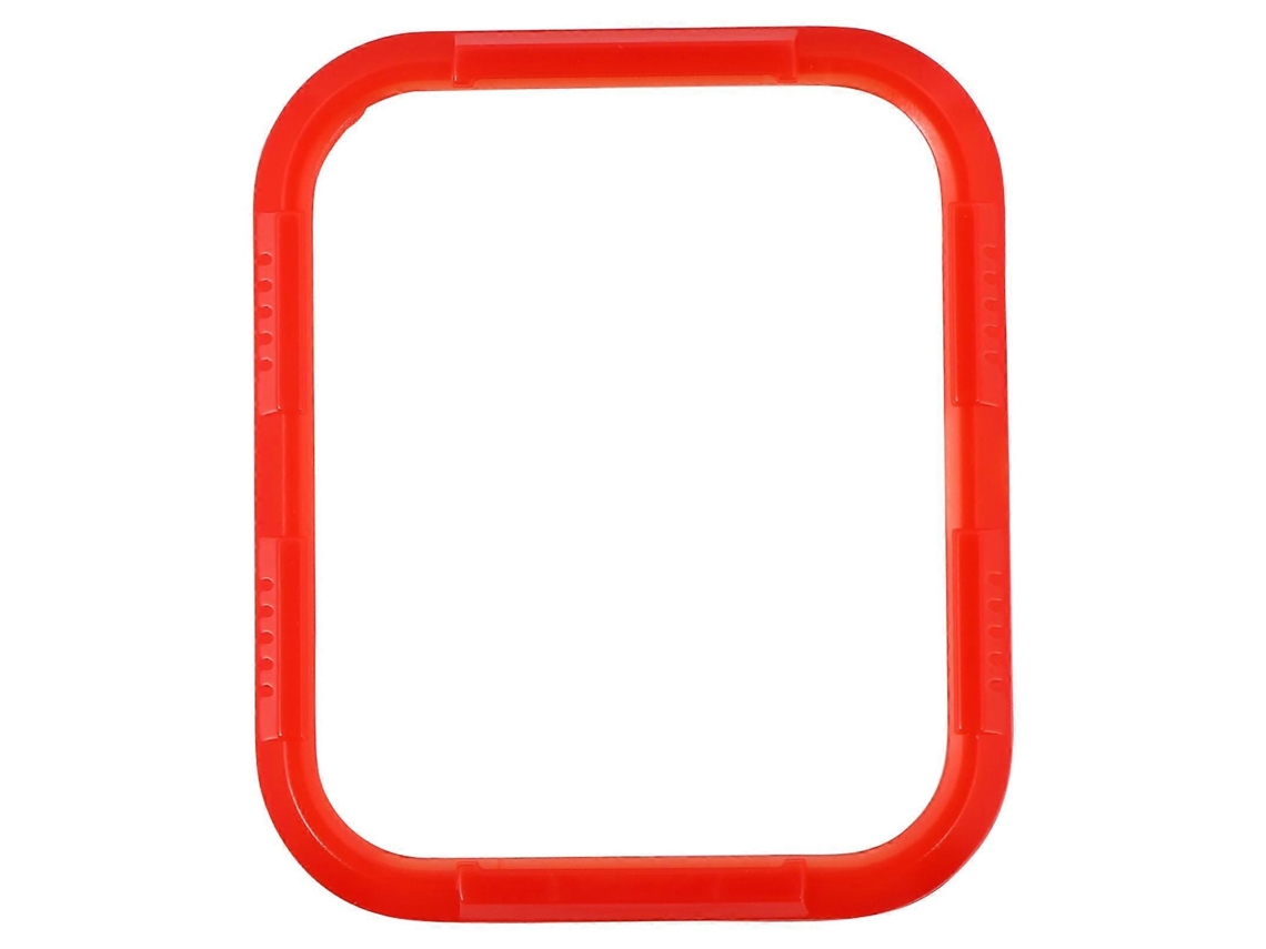 Capa Protetora Para Smartwatch, Moldura De Policarbonato Para Proteção, 1 Unidade, Vermelha.