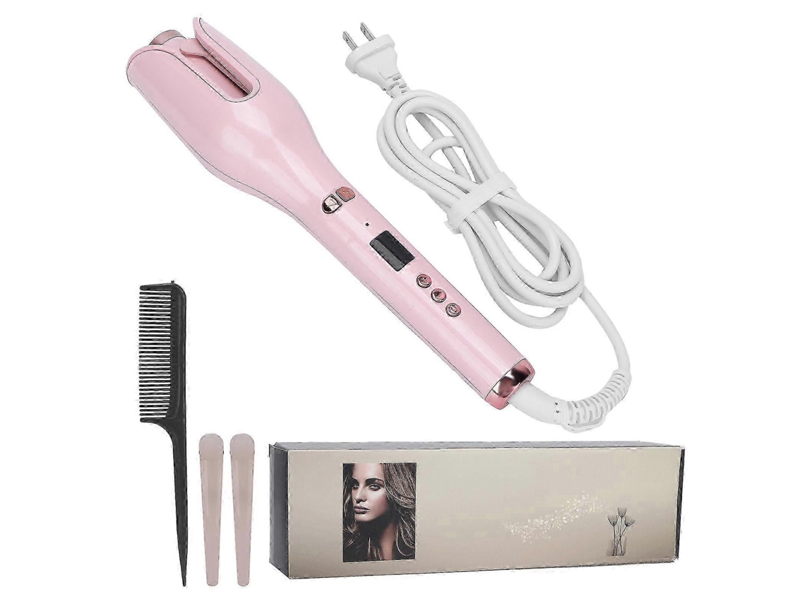 Modelador de Cachos Automático com Cilindro Giratório em Formato Rosa, Portátil, 110 240v GOKOCO