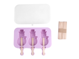 Moldura De Silicone Diy Para Sorvete, Picolés E Cubos De Gelo