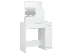Dressing Table, Dressing Tables Vidaxl Branco Madeira Processada