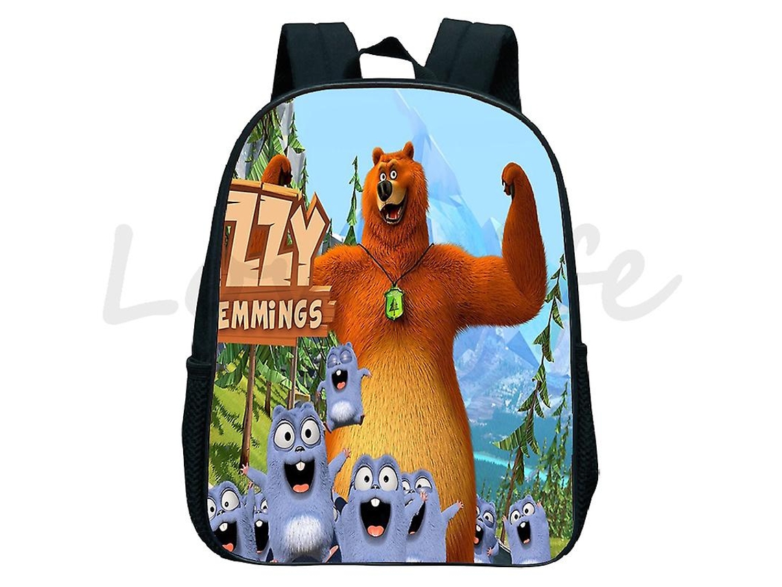 Mochila Infantil Sunlight Grizzy Bear Mochilas Escolares Pré Escolares Mochila Infantil De Desenho Animado Grizzy E As Lhamas Moch Slowmoose