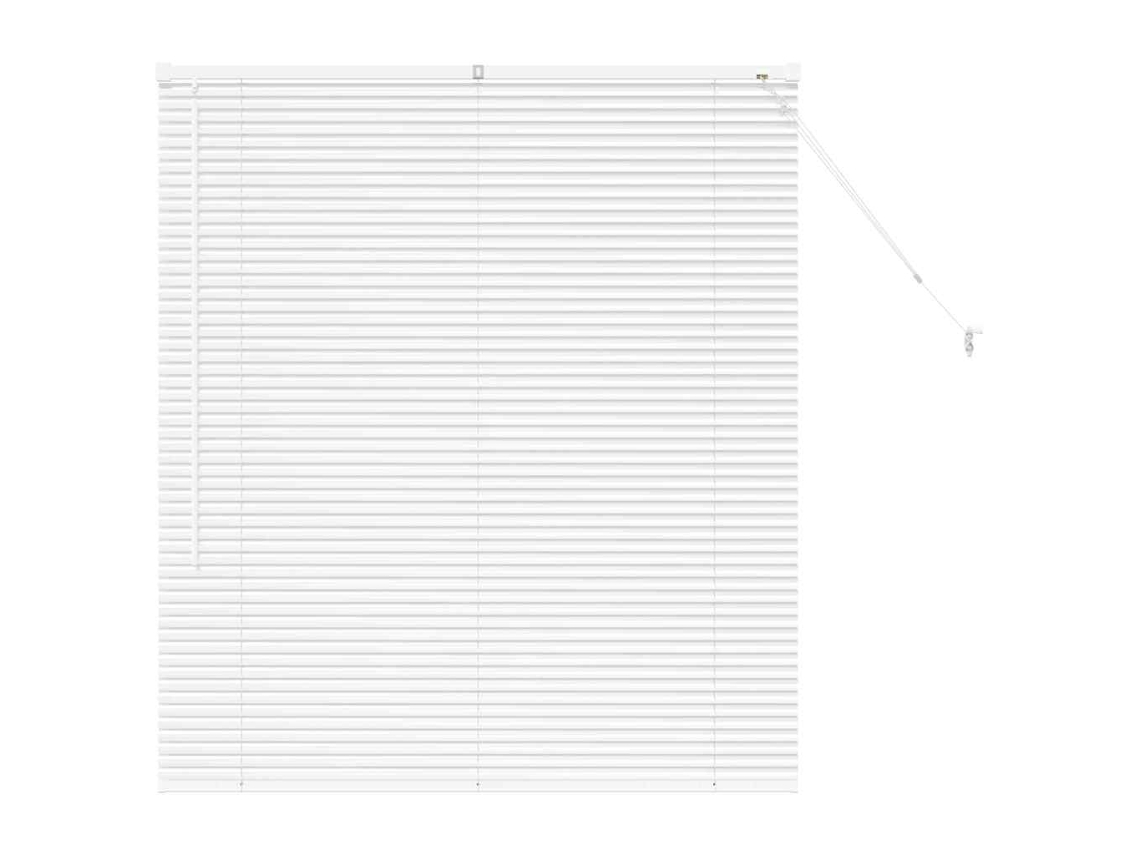 Conjunto 1 Persianas Venecianas Vidaxl Branco Alumínio (130 X 115 Cm)