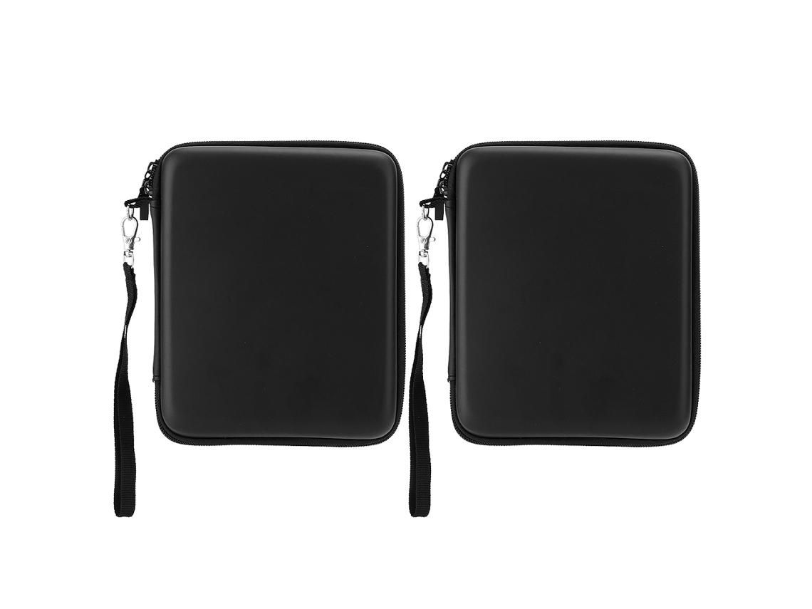 Case Armazenamento Portátil 2ds Preto Eva Duro 2pcs