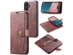 Capa/estojo Magnético 2 Em 1 Dg.ming Para Iphone 17 Vermelho