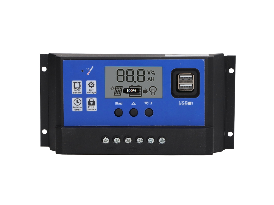 Controlador PWM Solar 10a 12v/24v S/MARCA