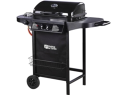 Barbecue HABITAT ET JARDIN Gás ''Party 3'' - 3 Queimadores (1 Lateral) 5,8Kw - Preto