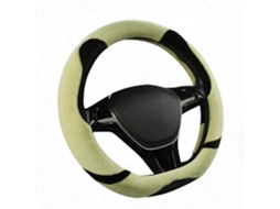 Capa Universal para Volante de Carro HENTEN HOME para Volantes Tipo D com Diâmetro de 38 Cmquente e Respirável (verde)