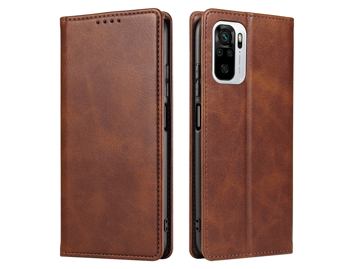 Adequado Para Capas Flip De Celularmarrom - Redmi 14c